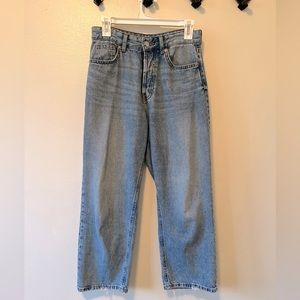 H&M high rise mom jeans
